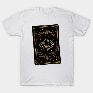 fortune-telling card with all seeing eye T-Shirt